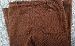 Pantalón de pana marrón
