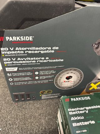 3 Parkside Performance 20V Herramientas