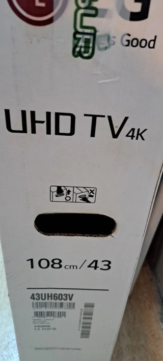 TV LG UHD 4K 43 pulgadas