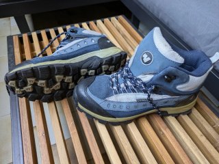Scarpe trekking Whooo blu/grigie taglia 39