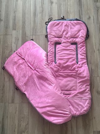 Saco Silla Minnie Disney Gris y Rosa