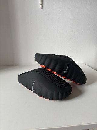 Nike Mind 001 Zuecos Negro Naranja