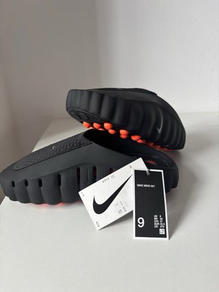 Nike Mind 001 Zuecos Negro Naranja