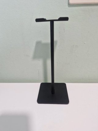 Soporte para auriculares negro