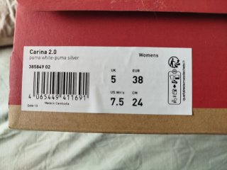 Zapatillas Puma Carina 2.0 Blancas