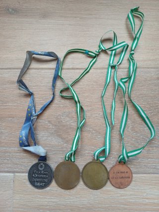 4 Medallas Deportivas 1988-1990