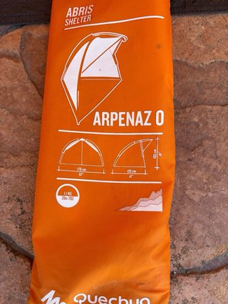 Carpa/Refugio/Iglú Quechua Arpenaz 0. 1.1 kg.