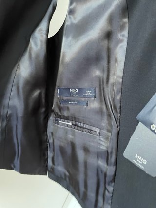 Chaleco de traje azul marino - Mango
