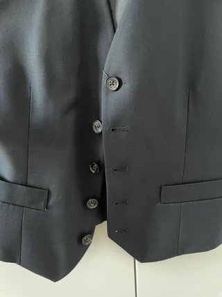 Chaleco de traje azul marino - Mango