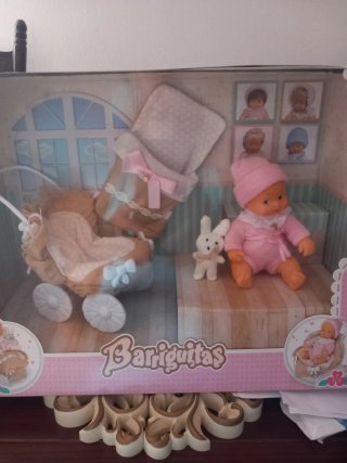 Barriguitas Muñecas Cochecito y Conejito