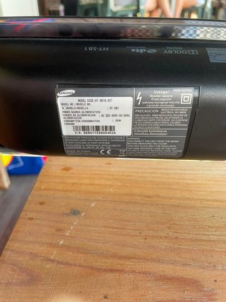 Barra de Sonido Samsung HT-SB1 80W Negra