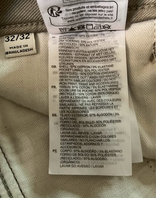 Pantalón de hombre de G-Star Raw (W32/L32)