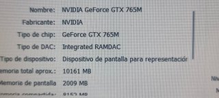 Portatil de 15,6" Msi 16gb ram-ssd-hdd