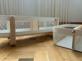 Pack Cestas Risatorp Ikea Metal y Madera