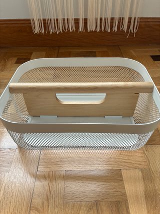 Pack Cestas Risatorp Ikea Metal y Madera
