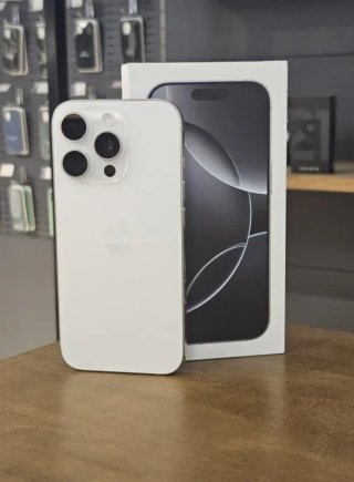 IPHONE 16 PRO 256GB BLANCO BATERIA 100% - 0 CICLOS
