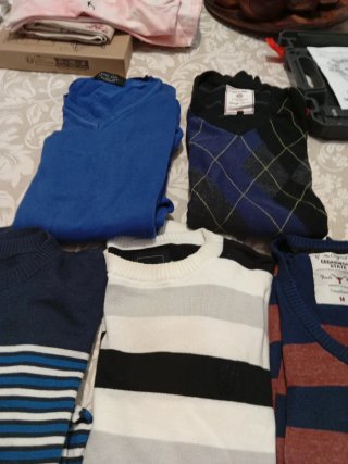 Lote 6 Jerseys Talla M y L