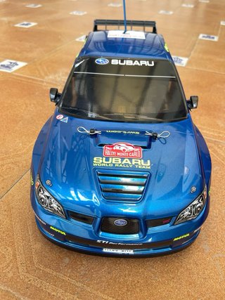 Coche RC Nitro Subaru Impreza WRC