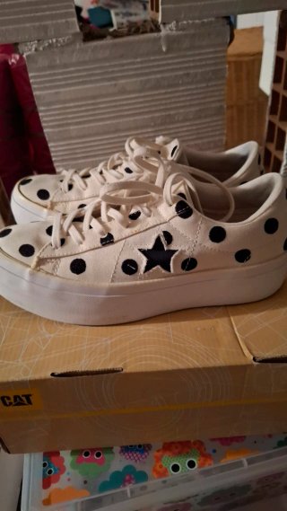 Converse Platform Ox Pois Donna