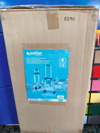 Carretilla Cofan Aluminio Plegable