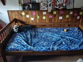 Cama Ikea 90x200 Madera