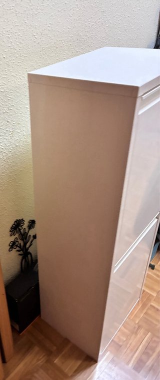 Mueble Metálico Reciclaje Gris Blanco