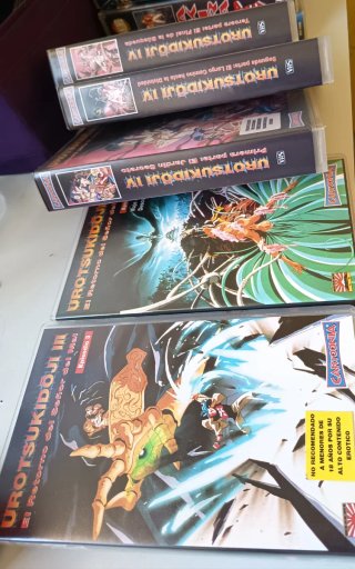 Lote VHS Anime Urotsukidōji