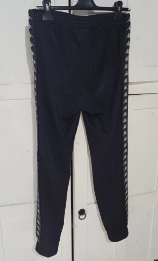 Pantaloni tuta Kappa uomo/ragazzo neri