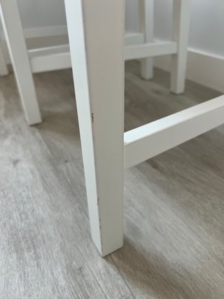 Pack 2 Sillas Blancas IKEA