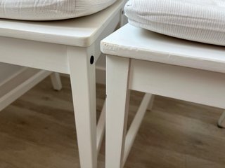 Pack 2 Sillas Blancas IKEA
