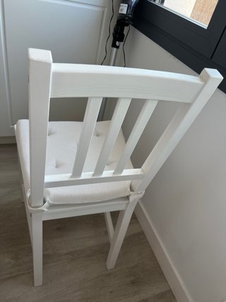 Pack 2 Sillas Blancas IKEA