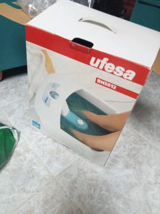 Hidromasaje Pies Ufesa BH5612 Nuevo