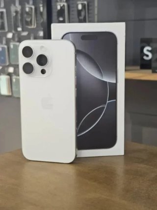 IPHONE 16 PRO 512GB BLANCO BATERIA 100% - 0 CICLOS