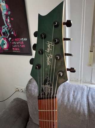 Guitarra 7 cuerdas zurda