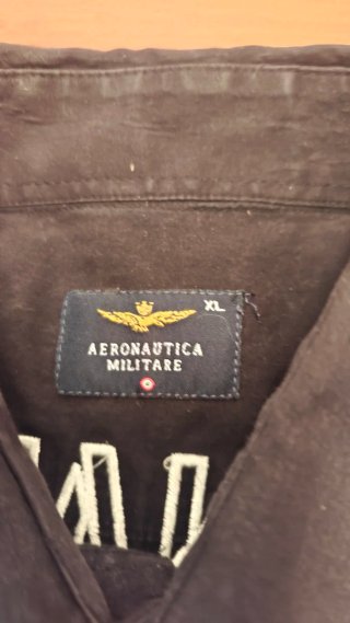 Camisa Aeronautica Militare XL Negra
