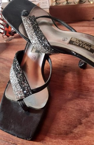 Sandalias brillantes Talla 38