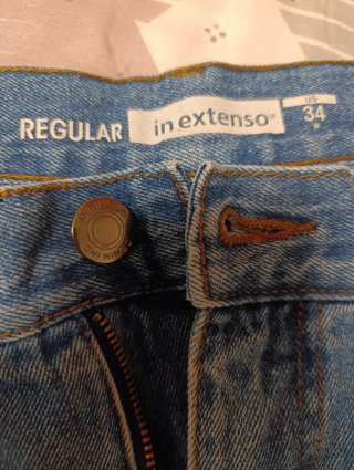 Pantalones Vaqueros Hombre Regular Fit
