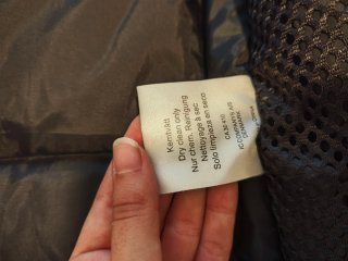Abrigo invierno Kan Tegri negro