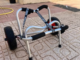 Carrito Kayak o Paddle Surf como nuevo, 1 día uso