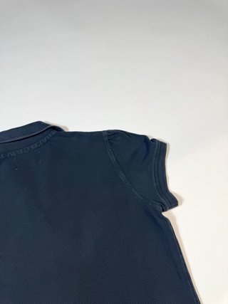 Polo Negro con Encaje