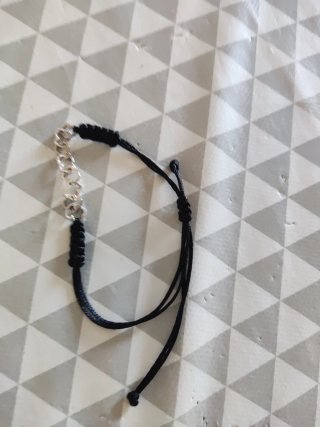 Pulsera Tous Plata y Negro