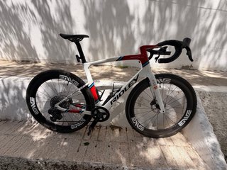 Bicicleta Ridley de Gravel Blanca
