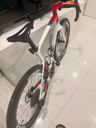 Bicicleta Ridley de Gravel Blanca