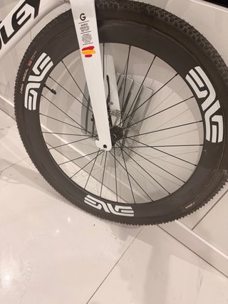 Bicicleta Ridley de Gravel Blanca