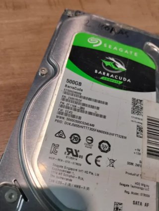 HDD 500GB Seagate Barracuda 7200RPM ST500DM009