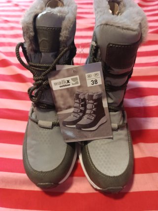 Botas térmicas grises ISA-TRAESIKO N°38