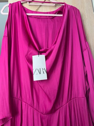 Vestido fucsia