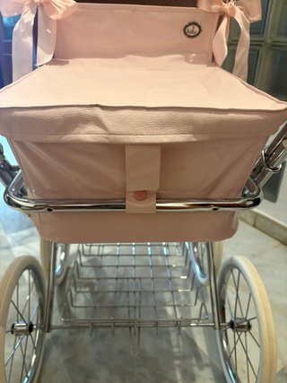 Coche de muñecas BBLux rosa Ñ
