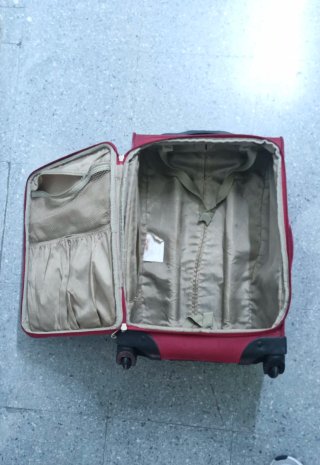 Maleta de cabina Samsonite Roja en muy buen estado