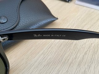 Gafas de Sol Ray-Ban Negras y Verdes